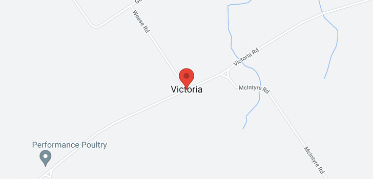 map of 2961 VICTORIA ROAD